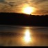 Coucher du soleil  sur le Lac 