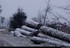Chute de neige faible