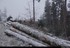Chute de neige faible
