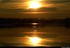 Coucher du soleil sur pré ino