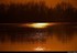 Coucher du soleil sur pré ino