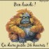 Bon début de semaine ....