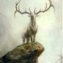 Le vieux cerf.