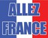 "ALLEZ LES BLEUS" - Uruguay  - France .