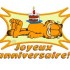 L'anniversaire de Gaufrette &a
