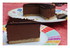 Bavarois au chocolat.