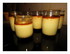Yaourt et flan fait maison.