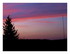 Le ciel hier soir !