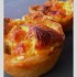 Mini-quiche sans pâte au jambon et aux c