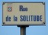La solitude.