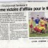 VU DANS LA PRESSE .....