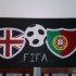 Tableau Fifa "Angleterre face au Portuga