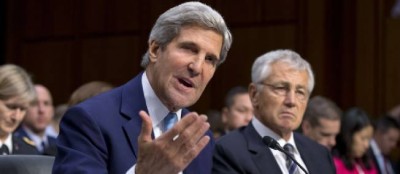 John Kerry, à gauche. © Sipa / Sipa