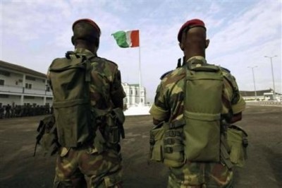 Des soldats ivoiriens
