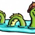 Le monstre du Loch Ness.