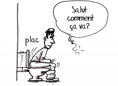 le toilette parlant