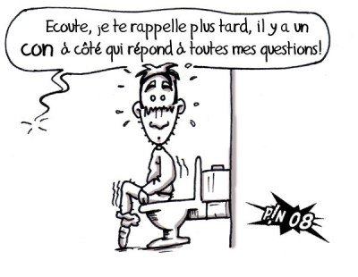 le toilette parlant