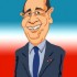 Caricature de François Hollande