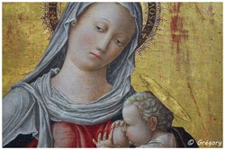 La Vierge allaitant l’Enfant vers 1450-1455 - VIVARINI Bartolomeo