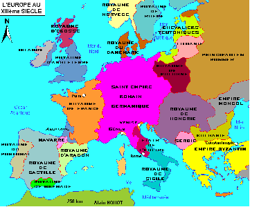 L’Europe au XIIIème siècle