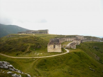 Le Col de Tende et le Fort Central.