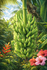 Un régime de bananes
