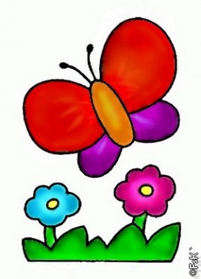 Fleurs Papillons