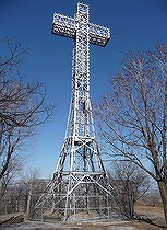 La croix du Mont Royal d’où vient le nom de la ville de Montréal