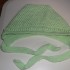 bonnet de bébé vert claire