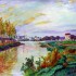 Vanilla sky after Monet - par Peter Tartaglia