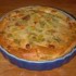 clafoutis aux poireax et lardo