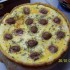 Tarte salée aux pommes de terre.