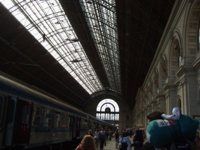 La gare de Keleti, Budapest