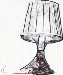 dessin une lampe