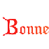 Bonne Année